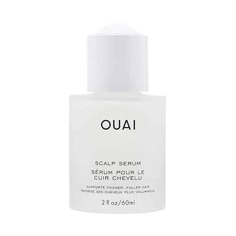 OUAI Scalp Serum - Balancing Hair Serum with Red Clover Extract, Siberian Ginseng and Peptides for Thicker and Fuller-Looking Hair - Paraben, Phthalate and Sulfate Free Scalp Care (2 Fl Oz)