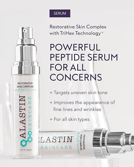 ALASTIN Skincare Restorative Skin Complex Anti-Aging Face Serum (1 oz) | Reduce Fine Lines & Wrinkles | With Niacinamide to Improve Texture